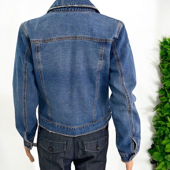 NWT Falls Creek Denim Distressed Jacket - Picture 16 of 16